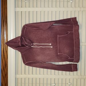 Threads 4 thought men's hoodie maroon